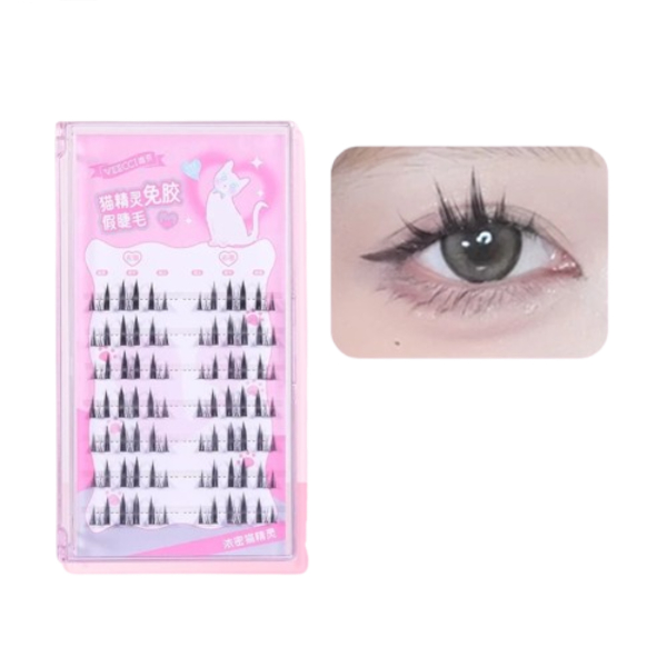 VEECCI - Cat Elf Self-Adhesive False Eyelashes - 42stücke - Pure Cat Elf VEECCI - Cat Elf Self-Adhesive False Eyelashes - 42stücke - Pure Cat Elf von VEECCI