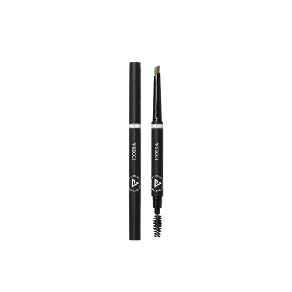 VEECCI - Diamond-shaped Waterproof Long-Lasting Eyebrow Pencil - 0.18g - 01# Natural Brown von VEECCI