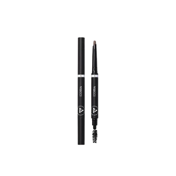 VEECCI - Diamond-shaped Waterproof Long-Lasting Eyebrow Pencil - 0.18g - 02# Grey-Brown von VEECCI