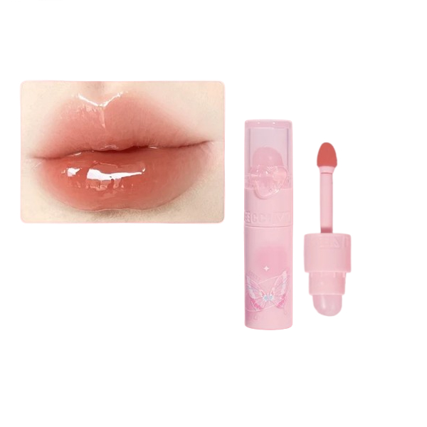 VEECCI - Dual-Ended Clear Watery Lip Gloss - 2g - V06 Amber Ice Tea von VEECCI
