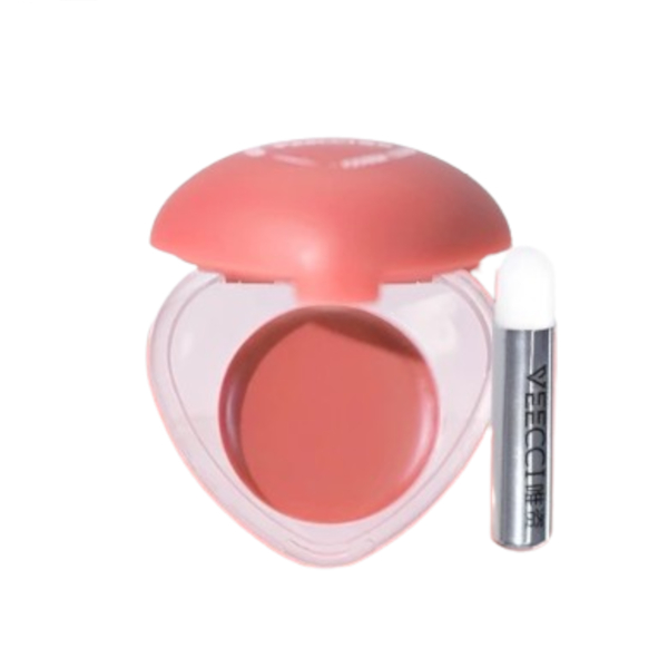 VEECCI - Heart Pudding Lip & Cheek Multi-Use Cream - 5g - L02 Vitality Grapefruit von VEECCI