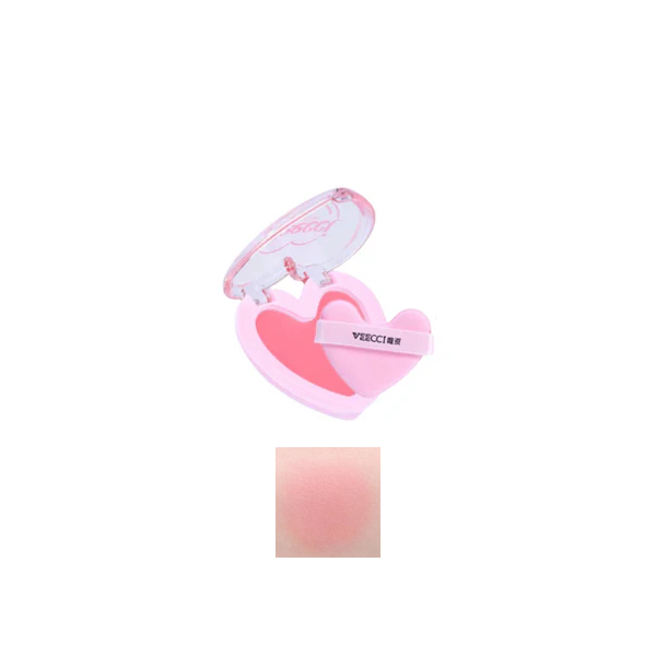 VEECCI - Heart-Shaped Mousse Cream Blush - 3.8g - V02 von VEECCI