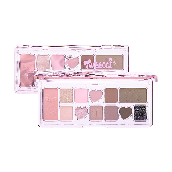 VEECCI - Ribbon Fantasy Eleven Colors Eyeshadow Palette - 9.3g - Y02 Gentle Fantasy von VEECCI