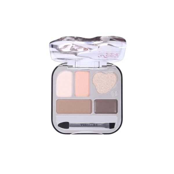 VEECCI - Shiny Vibrant Aegyo-Sal & Eyeshadow Palette - 4g - M01 Brown von VEECCI
