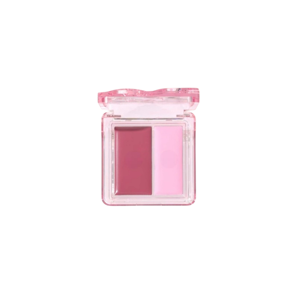 VEECCI - Two Tone Glowy Dewy Blush Cream - 2.8g - B02 Bloom Pink von VEECCI