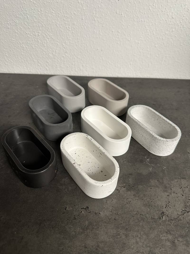 Deko Ovale Schatullen/ Oval/ Schatulle/ Behälter Geschenk Idee/ Mini Schale/ Dekorative Box/ Schatulle Oval von VEEGANT