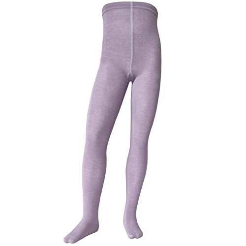 VEGATEKSA Baby and Children's Bamboo Tights for Girls and Boys plain – single color, Made of Bamboo, Produced in EU, Adjustable Waist (as3, numeric, numeric_158, numeric_164, regular, Light purple) von VEGATEKSA