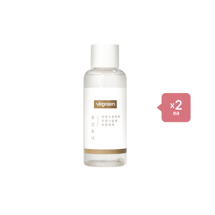 VEGREEN - Alcohol-Free Nature Mucin Essence Toner - 150ml (2ea) Set von VEGREEN
