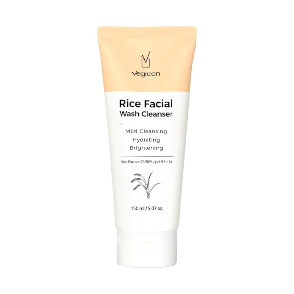 VEGREEN - Rice Facial Wash Cleanser - 150ml von VEGREEN