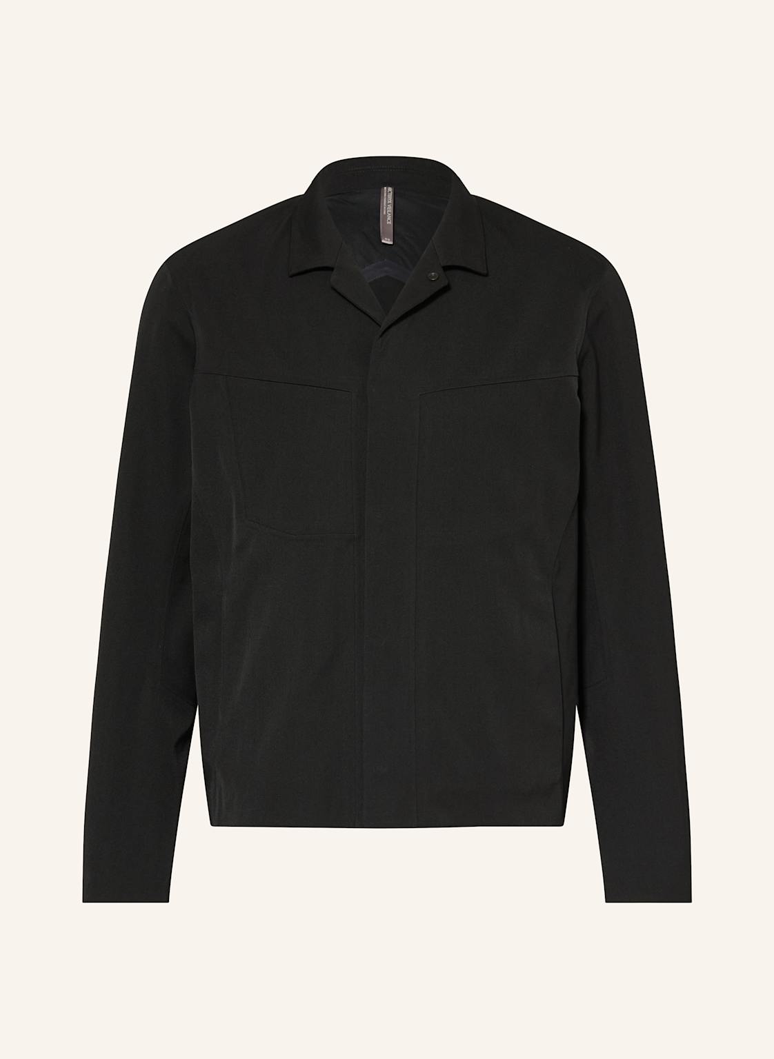 Veilance Overjacket Voronoi schwarz von VEILANCE