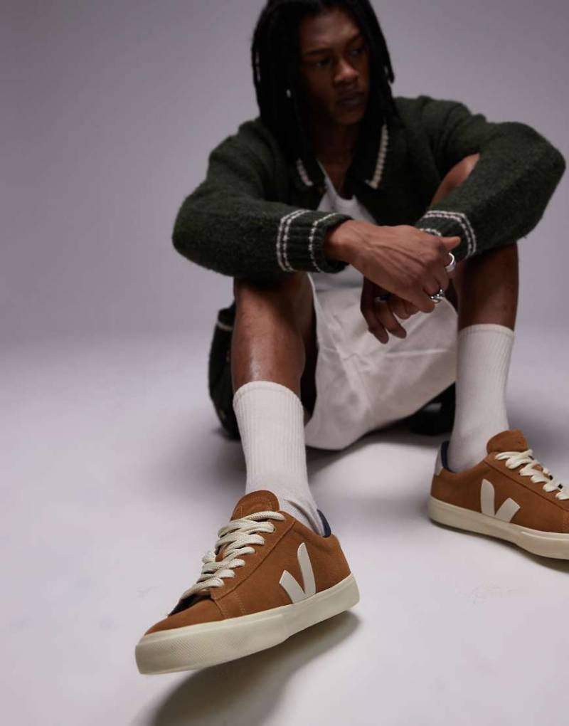 VEJA - Campo - Plakative Sneaker in Pierre-Camel-Braun von VEJA