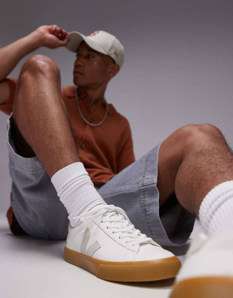 VEJA - Campo - Sneaker in Weiß mit Gummisohle von VEJA