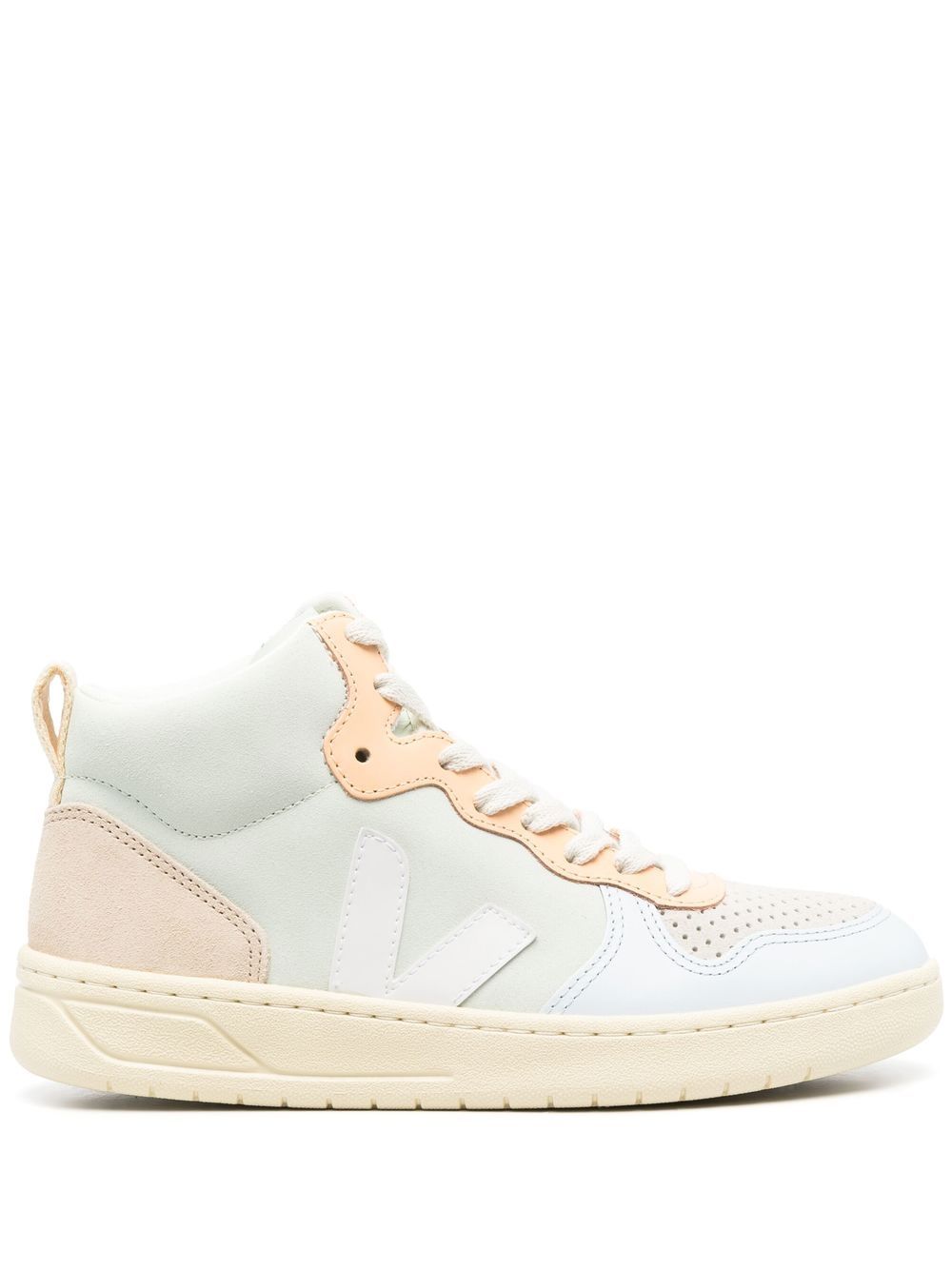 VEJA V-15 High-Top-Sneakers - Grün von VEJA