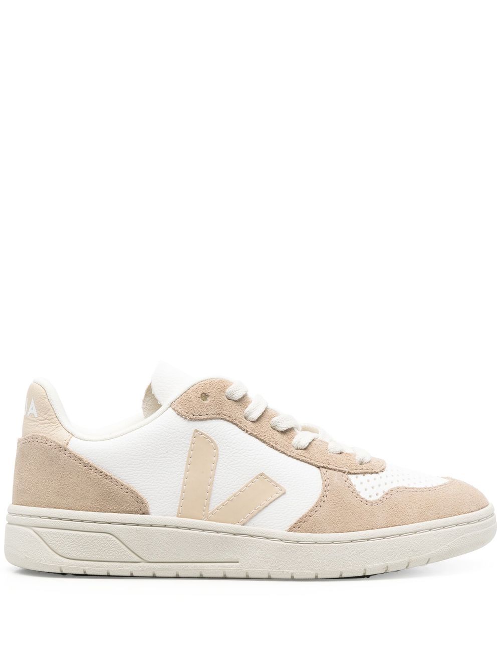 VEJA V-10 ChromeFree Sneakers - Nude von VEJA