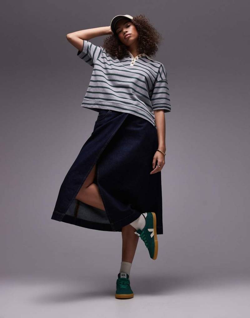 VEJA - Volley - Sneaker in Poker Pierre-Grün von VEJA