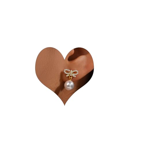 Schleifen Ohrringe für Damen Bow Earrings Hängend Ohrringe Gold Silber 925 Schleifen Ohrringe Gold Bogen Ohrstecker Schleifen Schmuck Frauen Schleifen Ohrringe für Damen Bow Earrings Hängend Ohrringe Gold Silber 925 Schleifen Ohrringe Gold Bogen Ohrstecker Schleifen Schmuck Frauen von VELESAY