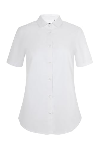 VELILLA Damen 405018s Camisa Manga Corta Mujer Color Blanco Talla Xs Kurzärmliges Stretch-Hemd, weiß, X-Small VELILLA Damen 405018s Camisa Manga Corta Mujer Color Blanco Talla Xs Kurzärmliges Stretch-Hemd, weiß, X-Small von VELILLA