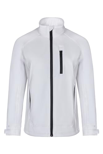 VELILLA Damen Cazadora Soft Shell Mujer Softshell-Jacke, weiß, 38 von VELILLA