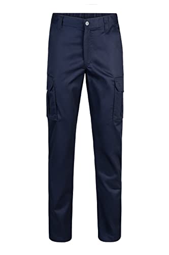 Velilla Herren 103001 Hose mit Mehreren Taschen, Farbe Navy, Größe 54 Arbeitshose, Marineblau, Slim von VELILLA