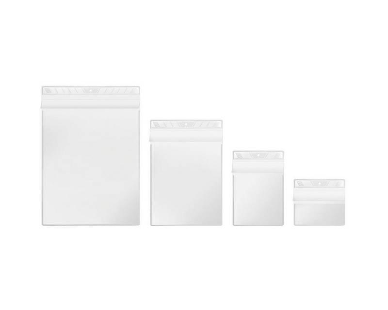 VELOFLEX Dokumententasche Veloflex Sichttasche 3305010 DIN A5 glasklar 10 St./Pack. von VELOFLEX