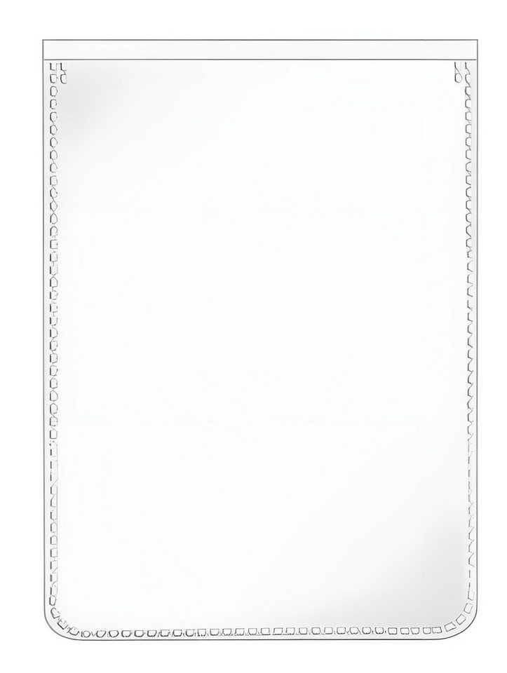 VELOFLEX Dokumententasche VeloflexAusweishülle 66 x90 mm PP von VELOFLEX