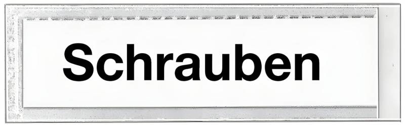 VELOFLEX Dokumententasche VeloflexSK-Fenster 17X70 mm,10er Pack von VELOFLEX