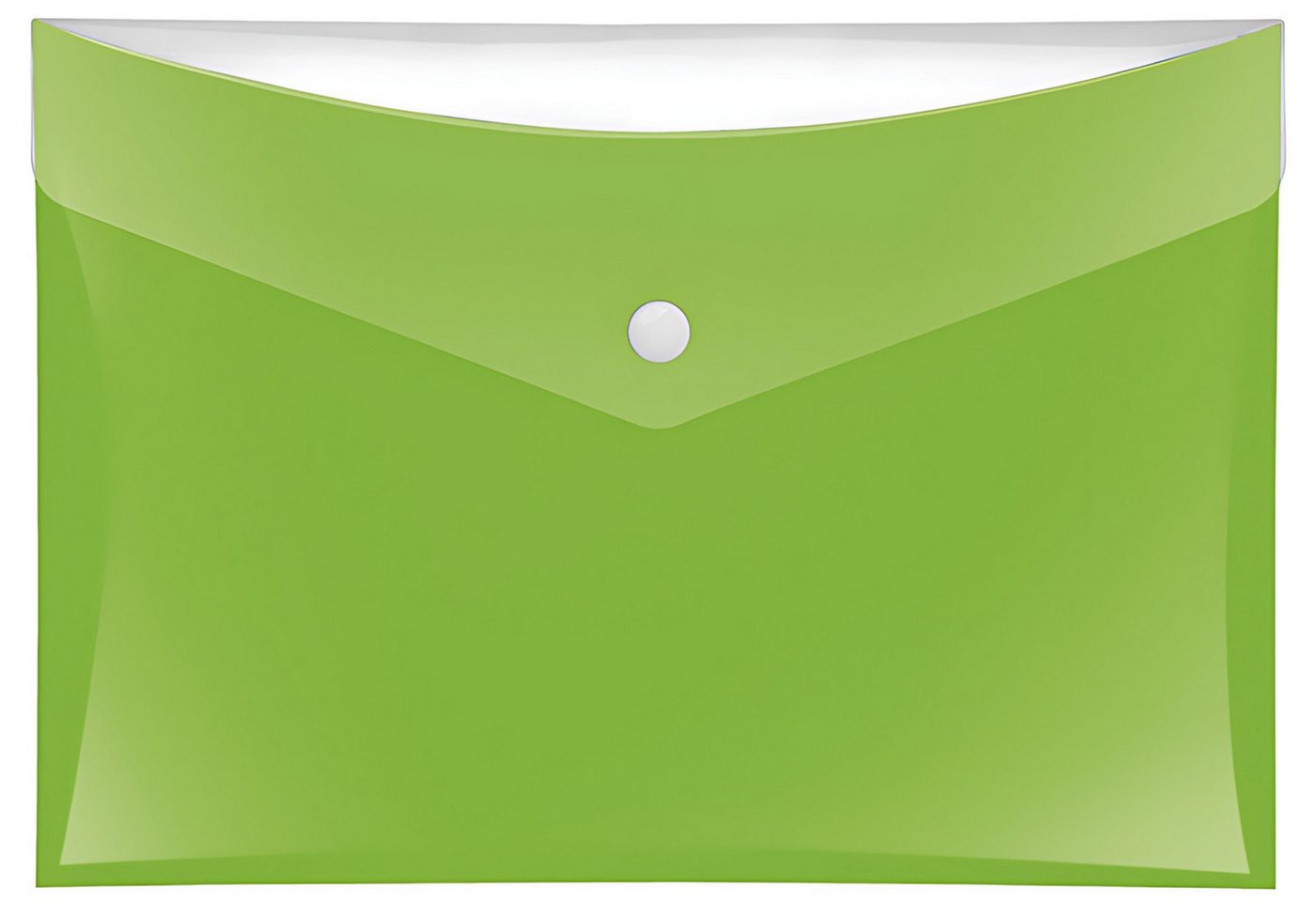 VELOFLEX Dokumententasche VeloflexSammeltaschen DIN A5 grün mit zusätzlicher Tasche von VELOFLEX