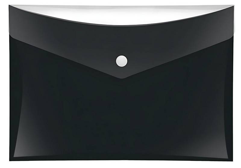 VELOFLEX Dokumententasche VeloflexSammeltaschen DIN A5 schwarz mit zusätzlicher Tasche von VELOFLEX