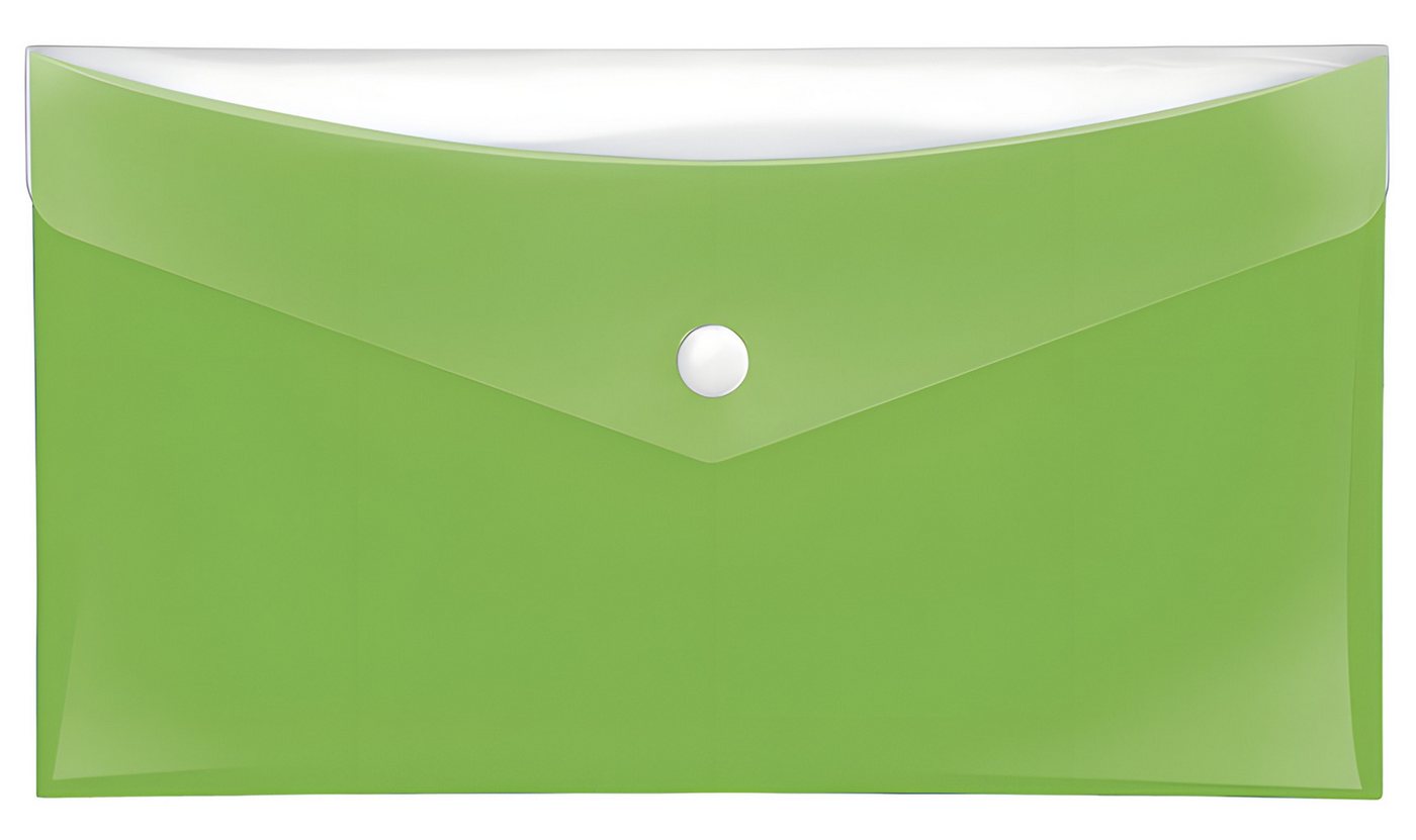 VELOFLEX Dokumententasche VeloflexSammeltaschen DIN lang grün mit zusätzlicher Tasche von VELOFLEX