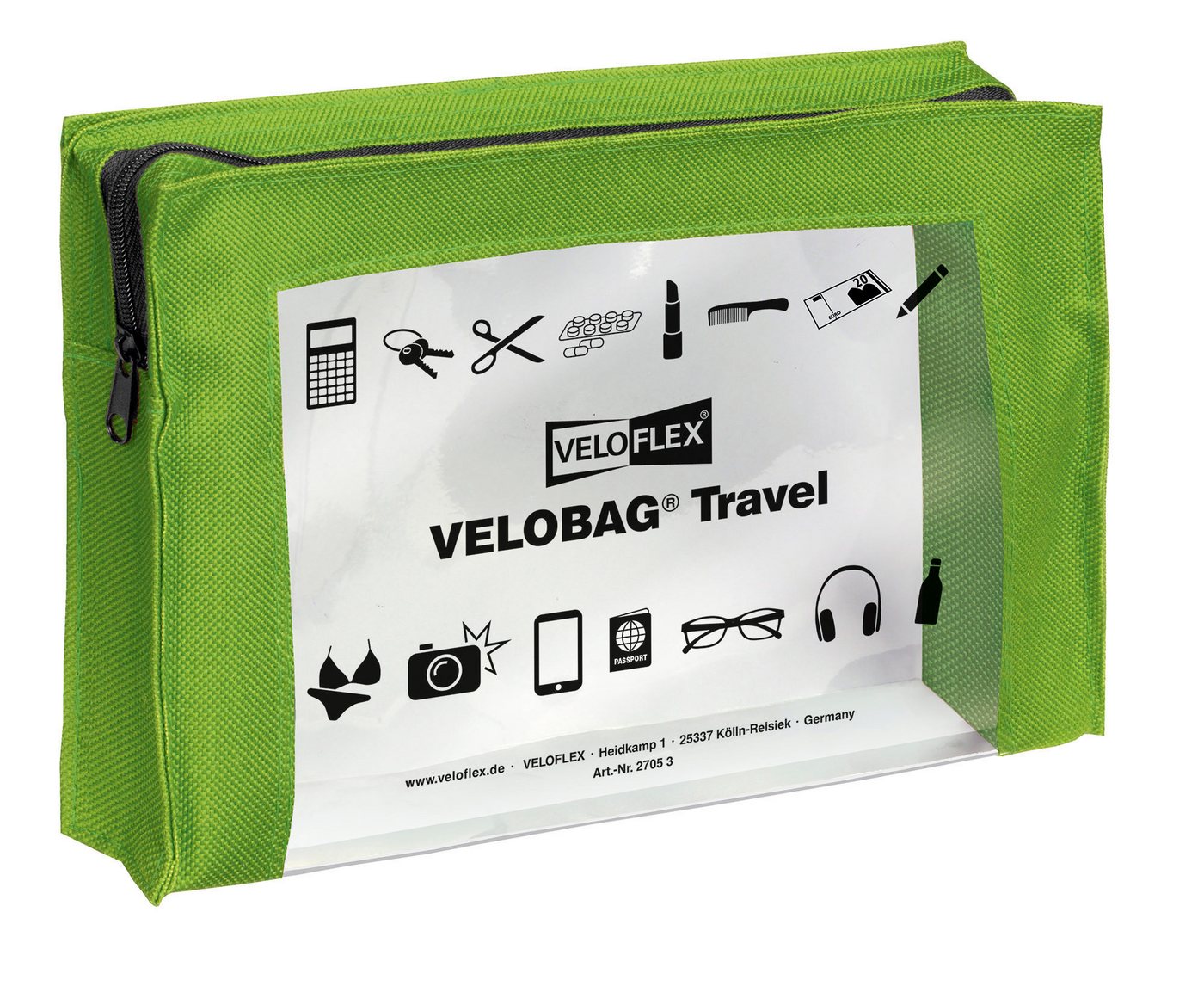 VELOFLEX Dokumententasche VeloflexVELOBAG Travel A5 grün grün von VELOFLEX