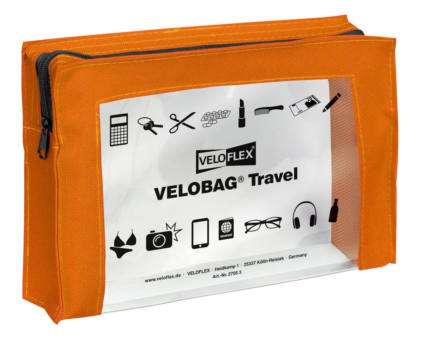 VELOFLEX Dokumententasche VeloflexVELOBAG Travel A5 orange orange von VELOFLEX