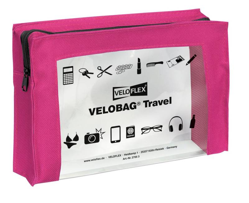 VELOFLEX Dokumententasche VeloflexVELOBAG Travel A5 pink pink von VELOFLEX