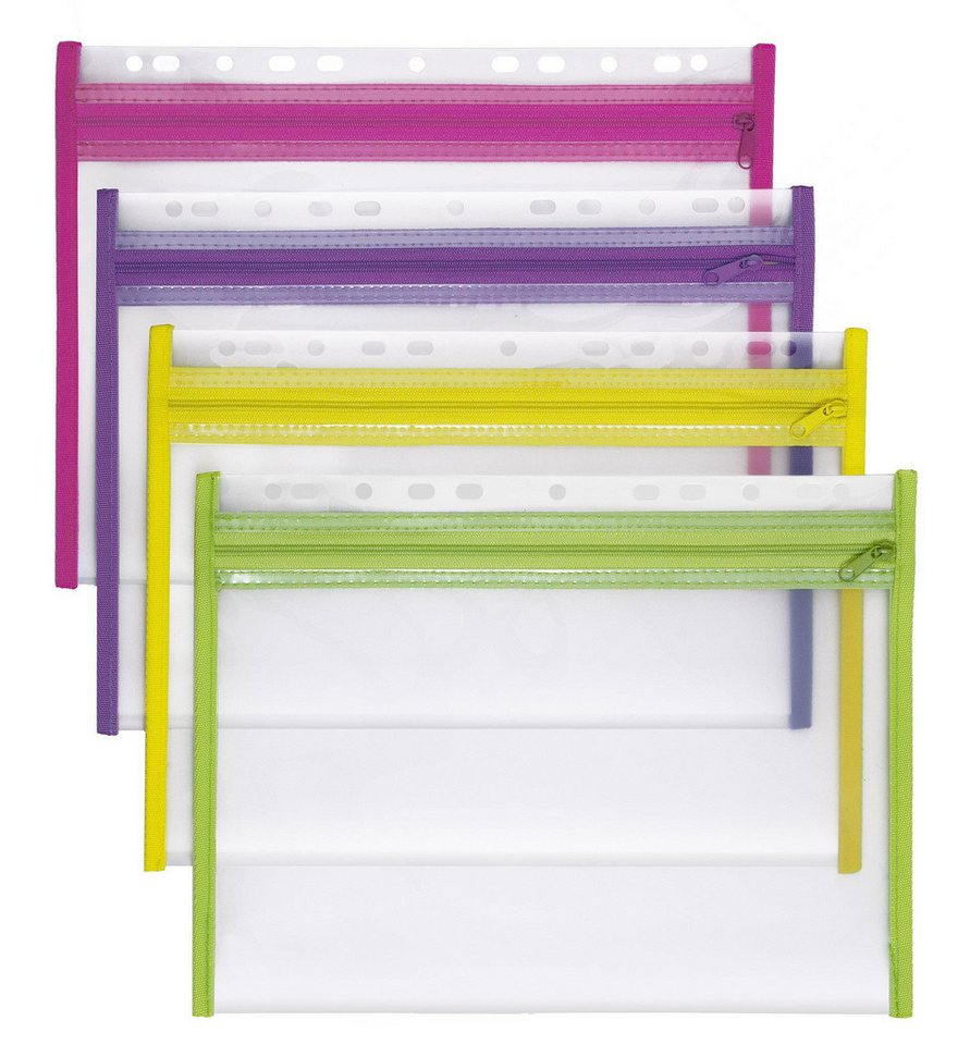 VELOFLEX Dokumententasche VeloflexVELOBAG XS Reißverschl. Tasche sortiert in gelb, grün von VELOFLEX