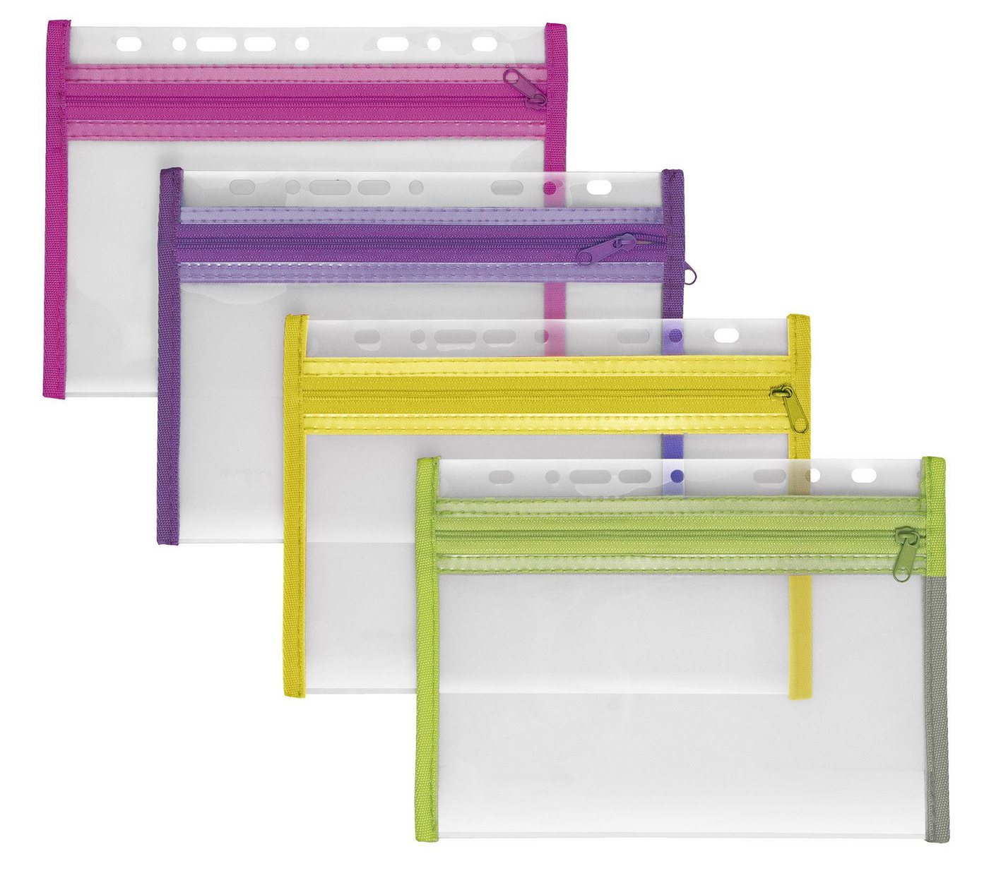 VELOFLEX Dokumententasche VeloflexVELOBAG XXS Reißverschl. Tasche sortiert in gelb, grün von VELOFLEX