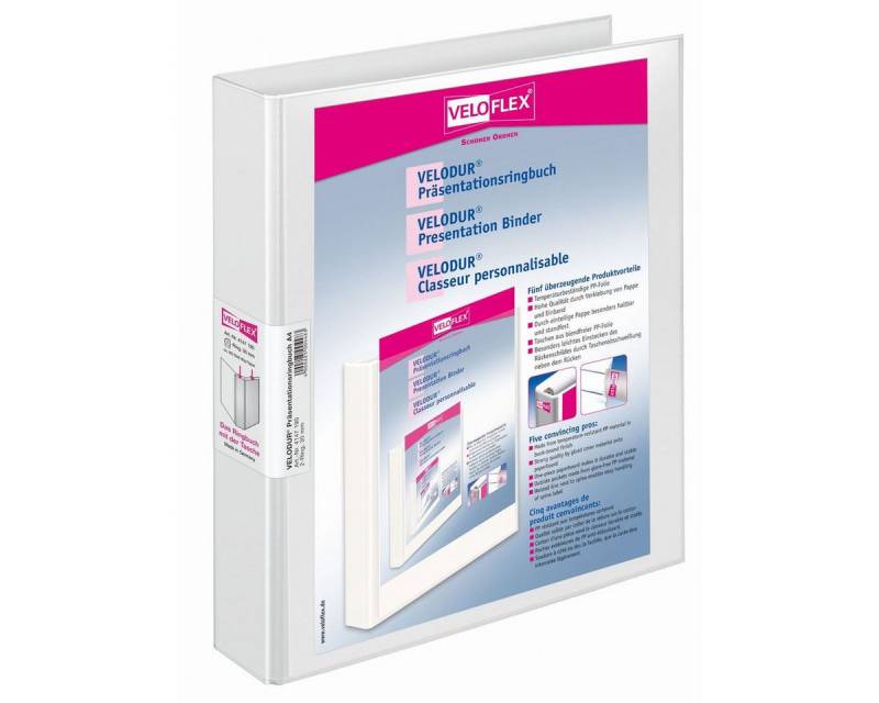 VELOFLEX Freizeittasche VELOFLEX Präsentationsringbuch 2 Ringe Velodur DIN A4 Rückenbreite von VELOFLEX
