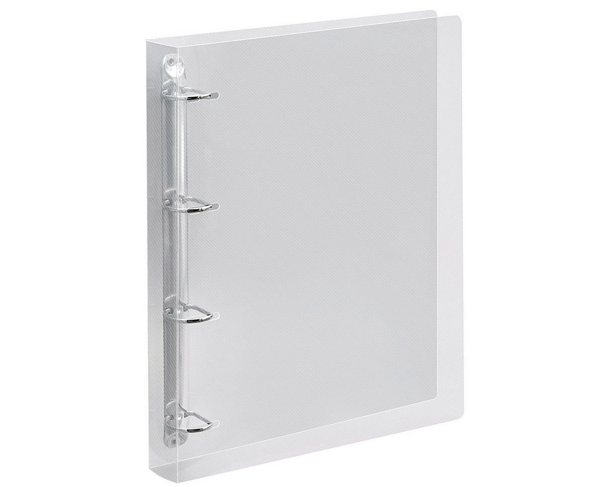 VELOFLEX Freizeittasche VELOFLEX Ringbuch 4 Ringe Crystal DIN A4 Rückenbreite 3cm von VELOFLEX