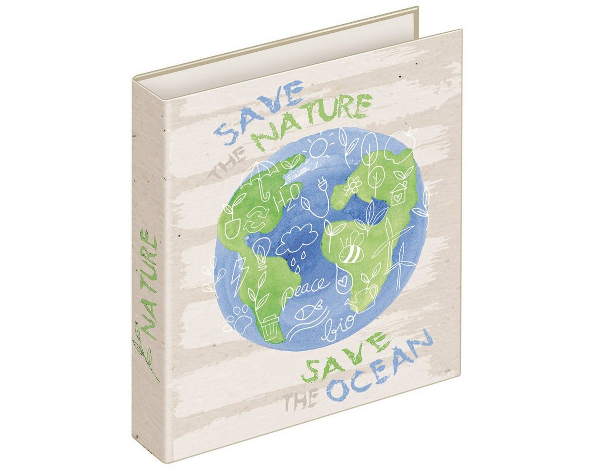 VELOFLEX Freizeittasche VELOFLEX Schulordner Nature 2 Ringe DIN A5 Rückenbreite 2,5cm von VELOFLEX