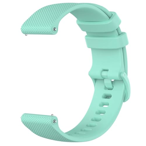 VELULYX Armband kompatibel mit Garmin Venu 2S/Venu 3S/Vivomove 3S/Vivoactive 4S, 18mm weiches Silikonband für Fossil Gen 6/5E/3/4/Withings Steel HR 36 mm/ScanWatch 2 38 mm von VELULYX