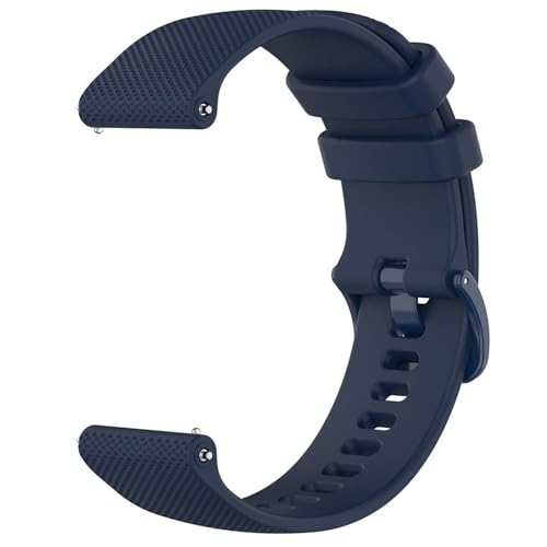 VELULYX Armband kompatibel mit Garmin Venu 2S/Venu 3S/Vivomove 3S/Vivoactive 4S, 18mm weiches Silikonband für Fossil Gen 6/5E/3/4/Withings Steel HR 36 mm/ScanWatch 2 38 mm von VELULYX