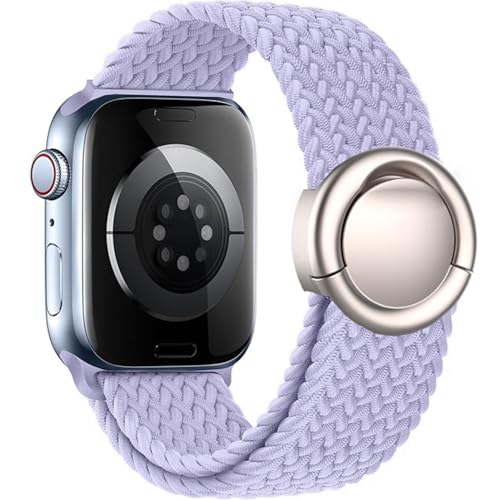 VELULYX Geflochtenes armband Solo Loop Kompatibel mit Apple Watch armband 38mm 40mm 41mm 42mm 44mm 45mm 46mm 49mm, Strapy Stretchy Runde Schnalle für iWatch Serie 10 9 8 7 6 5 4 3 Ultra 2 1 SE VELULYX Geflochtenes armband Solo Loop Kompatibel mit Apple Watch armband 38mm 40mm 41mm 42mm 44mm 45mm 46mm 49mm, Strapy Stretchy Runde Schnalle für iWatch Serie 10 9 8 7 6 5 4 3 Ultra 2 1 SE von VELULYX