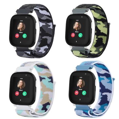 VELULYX Kinder Nylonarmband für Xplora X6, XPLORA Kinder Smartwatch für Mädchen und Jungen, Ersatzarmbänder für Xplora X6 Play VELULYX Kinder Nylonarmband für Xplora X6, XPLORA Kinder Smartwatch für Mädchen und Jungen, Ersatzarmbänder für Xplora X6 Play von VELULYX