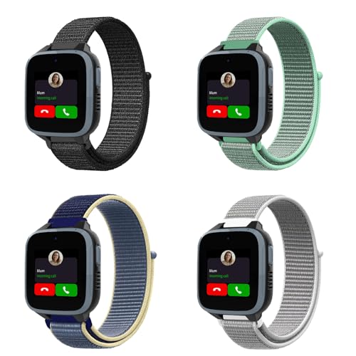 VELULYX Kinder Nylonband für XPLORA X5/XGO2/XGO3, XPLORA Kinder Smartwatch Mädchen Jungen Ersatzarmbänder für Xplora X5 Play/XGO2/XGO3 von VELULYX