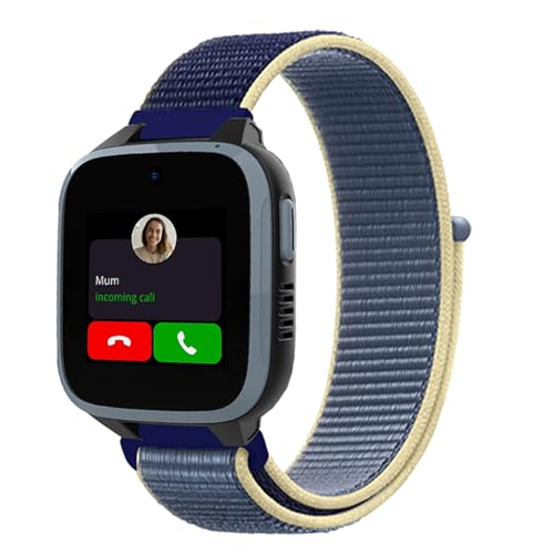 VELULYX Kinder Nylonband für XPLORA X5/XGO2/XGO3, XPLORA Kinder Smartwatch Mädchen Jungen Ersatzarmbänder für Xplora X5 Play/XGO2/XGO3 von VELULYX