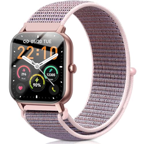 VELULYX Nylon Elastikband kompatibel mit Veryfit IDW19/IDW13/IDW15/IDW18, 22mm Elastikband für Goryfit Smartwatches T50/T60/T70/P66/P66D/P72/P95/P99, Y66/Y6, YB54, H1/D1, G39, LW11/LW36/LW51 VELULYX Nylon Elastikband kompatibel mit Veryfit IDW19/IDW13/IDW15/IDW18, 22mm Elastikband für Goryfit Smartwatches T50/T60/T70/P66/P66D/P72/P95/P99, Y66/Y6, YB54, H1/D1, G39, LW11/LW36/LW51 von VELULYX