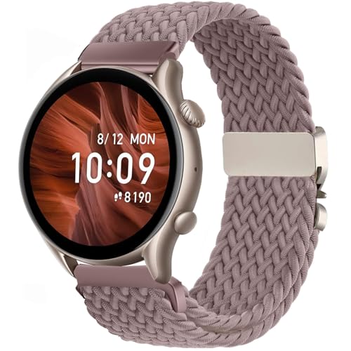 VELULYX Nylon Flechtband Kompatibel mit Amazfit GTR 47mm/GTR 2/2e/3/3 Pro/4/4 Pro/Stratos 3/2, 22MM Elastisches armband für Xiaomi Watch S1/S1 Active/Xiaomi Mi/S3/Watch 2 VELULYX Nylon Flechtband Kompatibel mit Amazfit GTR 47mm/GTR 2/2e/3/3 Pro/4/4 Pro/Stratos 3/2, 22MM Elastisches armband für Xiaomi Watch S1/S1 Active/Xiaomi Mi/S3/Watch 2 von VELULYX
