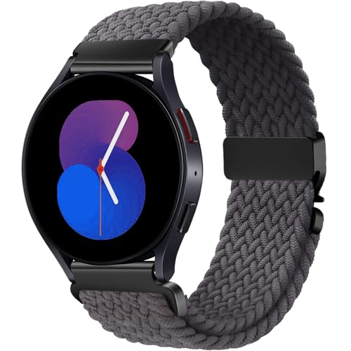 VELULYX Nylon Flechtband Kompatibel mit Galaxy Watch 7/FE/6/5/4 40mm 44mm, 20MM Elastisches armband für Galaxy Watch 6 Classic/4 Classic/5 Pro/3 41mm/Active 2/Active 40MM VELULYX Nylon Flechtband Kompatibel mit Galaxy Watch 7/FE/6/5/4 40mm 44mm, 20MM Elastisches armband für Galaxy Watch 6 Classic/4 Classic/5 Pro/3 41mm/Active 2/Active 40MM von VELULYX