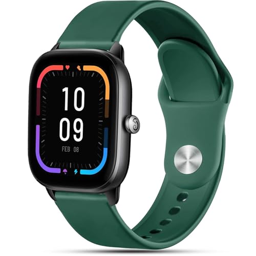 VELULYX Silikonarmband für Amazfit GTS 4/GTS 4 Mini, GTS 3, GTS 2/GTS 2 Mini/GTS 2e,GTS, 20mm Sportarmband für Amazfit Bip 3/Bip 3 pro, Bip U/Bip U Pro, Bip S/Bip S Lite, Bip/Bip Lite VELULYX Silikonarmband für Amazfit GTS 4/GTS 4 Mini, GTS 3, GTS 2/GTS 2 Mini/GTS 2e,GTS, 20mm Sportarmband für Amazfit Bip 3/Bip 3 pro, Bip U/Bip U Pro, Bip S/Bip S Lite, Bip/Bip Lite von VELULYX