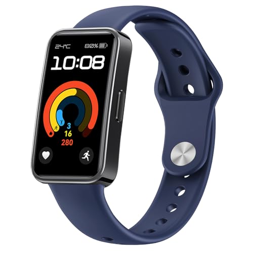 VELULYX Weiches Silikonarmband für Huawei Band 8/9, Sportarmband für Huawei Band 8/9 Herren Damen VELULYX Weiches Silikonarmband für Huawei Band 8/9, Sportarmband für Huawei Band 8/9 Herren Damen von VELULYX