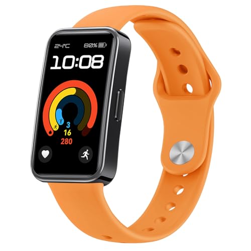 VELULYX Weiches Silikonarmband für Huawei Band 8/9, Sportarmband für Huawei Band 8/9 Herren Damen VELULYX Weiches Silikonarmband für Huawei Band 8/9, Sportarmband für Huawei Band 8/9 Herren Damen von VELULYX