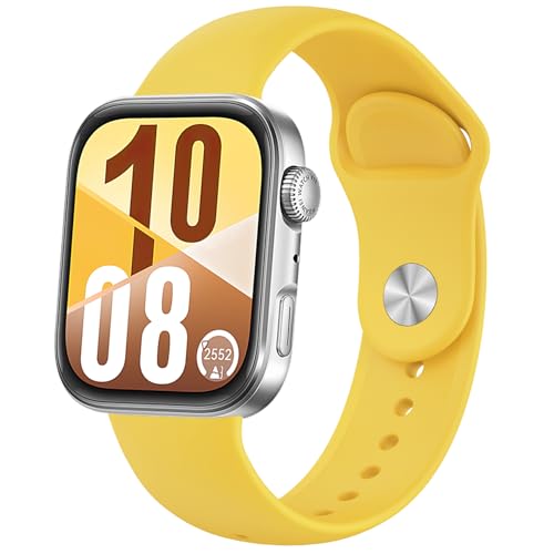 VELULYX Weiches Silikonarmband für Huawei Watch Fit 3/4/4pro, Sportarmband für Huawei Fit 3/4/4pro Herren Damen VELULYX Weiches Silikonarmband für Huawei Watch Fit 3/4/4pro, Sportarmband für Huawei Fit 3/4/4pro Herren Damen von VELULYX